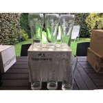 Lot de 6 grands verres kronenbourg - 50 cl - verres de bi�re officiels