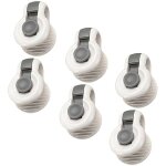 Lot de 6 gris �paisseur 30mm pinces / clips couette clips housse de couette clips courtepointe pinces ...