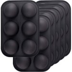 Lot de 6 moules demi - sphres en silicone 6 trous pour faire des bombes de chocolat, des gteaux, de ...