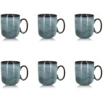 Lot de 6 mugs en gr�s 40cl, aronal