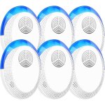 Lot de 6 rpulsifs  ultrasons pour souris, antiparasitaires d'intrieur,  brancher, anti - souris, ...