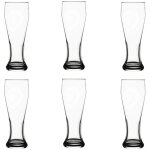 Lot de 6 verres  bire 40cl, brasseur