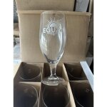Lot de 6 verres � bi�re basque eguski - 50 cl - neufs