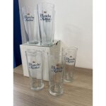 Lot de 6 verres � bi�re blanche de namur - 25 cl - neufs