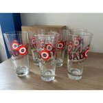 Lot de 6 verres � eau badoit - 40 cl - mod�le 1778 - neufs