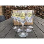 Lot de 6 verres la goudale - 25 cl - verres � bi�re neufs