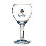 Lot de 6 verres leffe - 33 cl - verres � bi�re officiels neufs