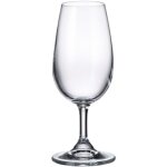 Lot de 6 verres  pied en cristallin 21cl, inao