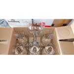 Lot de 6 verres st stefanus - verres � bi�re 25 cl - tr�s joli mod�le