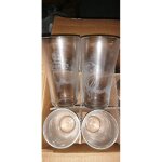 Lot de 6 verres young?s b�lier - 50 cl - verres � bi�re neufs