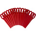 Lot de 60 lames de rechange pa6 compatibles avec les coupe - bordures einhell ge - ct 18 li, gc - ct ...