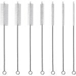 Lot de 7 brosses de nettoyage, pour paille, bouteille, tuyau à lait, en nylon, pour tubes à essai, théière, ... Lot de 7 brosses de nettoyage, pour paille, bouteille, tuyau à lait, en nylon, pour tubes à essai, théière, ...