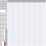 Mophorn - lot de 7 rideaux � bandes en pvc transparent de 213, 4 cm de hauteur x 106, 7 cm de largeur, ...