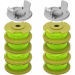 Lot de 8 bobines de rechange pour coupe - bordures compatibles ryobi o ne plus ac80rl3 18 v 24 v 40 v ...