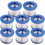 Lot de 8 cartouches filtre spa infinite a visser, filtre spa a visser, filtre 75 x 100 mm, filtre spa ...
