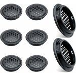 Beijiyi - lot de 8 grilles d'aération rondes en acier inoxydable pour cuisine meubles bouche aération ... Beijiyi - lot de 8 grilles d'aération rondes en acier inoxydable pour cuisine meubles bouche aération ...