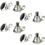 Lot de 8 guirlandes lumineuses solaires en forme de diamant pour bouteille de vin, avec bouchon en lige ...
