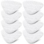 Lot de 8 housses de rechange - chiffons microfibre lavables