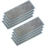 Lot de 8 lingettes lavables et r�utilisables pour robot laveur irobot braava jet m6 (6110) (6012) (6112) ...
