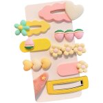 Lot de 8 pinces � cheveux pour b�b�s et petites filles, accessoires de coiffure pour enfants. / .