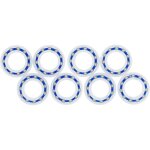 Lot de 8 roulements � billes adaptables pour roue de polaris 280 180 robot nettoyeur de piscine c60 c ...