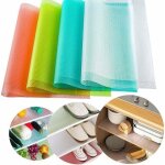 Lot de 8 sets de table lavables tapis de r�frig�rateur pvc tapis frigo antid�rapant tapis de table tapis ...
