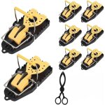 Lot de 8 tapettes à souris, tapettes rat réutilisables, piège souris efficace, tapette rat idéale pour ... Lot de 8 tapettes à souris, tapettes rat réutilisables, piège souris efficace, tapette rat idéale pour ...