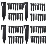 Lot de 80 ancrages au sol avec crochets pour c�bles de robot tondeuse