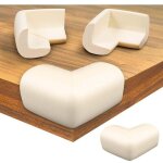 Lot de 8protection coin de table, mousse souple protection angle s�curit� b�b� angle droit anti - chocs ...