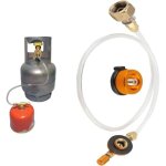 Lot d'adaptateurs de cartouches de gaz pour tuyau de gaz - adaptateur de cuisini�re � gaz - connecteur ...