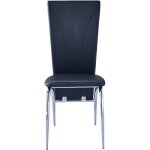 Lot de 2 chaises duna similicuir