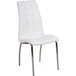 Lot de 2 chaises emma simili cuir