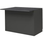 Lot de cuisine emmanuel, table de rangement auxiliaire, meuble de cuisine avec 2 portes, 100% made in ...