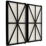 Jamais utilis]lot de filtres pour robot tiger shark - rcx70101pak2 - noir - 2 panneaux dpzo