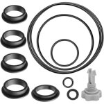 Lot de joints de rechange pour pompes de filtre  sable de piscine comprenant des joints toriques en ...