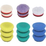 Lot de mini �ponges de polissage, tampons de polissage et tampons de polissage en laine, kit de polissage, ...