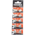 Lot de piles boutons alcalines camelion ag10 / lr54 / lr1131 / 389