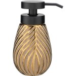 Distributeur de savon wenko idro or set 2 pices 330 ml accessoire salle de bain cramique gobelet salle ...