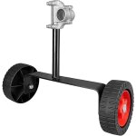 Zoternen - lot de roues de support pour tondeuse  gazon, portable, rglable, roues auxiliaires pour ...