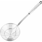 Louche d'cumoire de passoire d'araigne en acier inoxydable solide pour la cuisson et la friture, cuillre ...