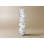 Deco in paris - vase décoratif en résine blanc h78 cm louma Deco in paris - vase décoratif en résine blanc h78 cm louma