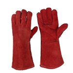 Beijiyi - lourd devoir grand cuir rsistant  chaleur rsistant  chaleur doubl gantelets de soudeurs ...