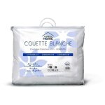 Lovely home - couette 240 x 260 cm lgere - 280 g / m - anti - acariens - 2 personnes - blanc