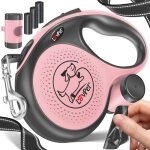 Lovpet� laisse � enrouleur pour chiens pour petits et grands chiens poign�e ergonomique & antid�rapante ...