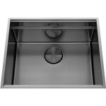 Luisina - evier legato + ev521 inox pvd gun m�tal - 000000