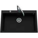 Luisina - evier quadrille ev986 luisigranit - 000000