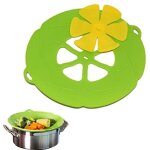 Lulizzie housse anti - d�bordement en silicone, couvercle anti - d�bordement, cuisine � haute temp�rature ...