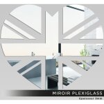Lumala - miroir plexiglass - coeur london - 44x50 cm