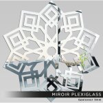 Lumal�a - miroir plexiglass - oriental - 50x52 cm