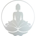 Stickers d�poli - bouddha - 17x18 cm